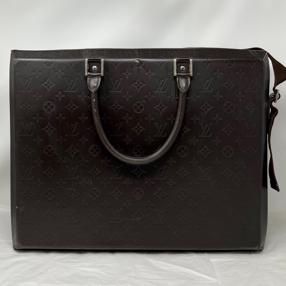 Louis Vuitton Ricky Monogram Glacé Deep Brown Carry-On - Picture 2 of 11